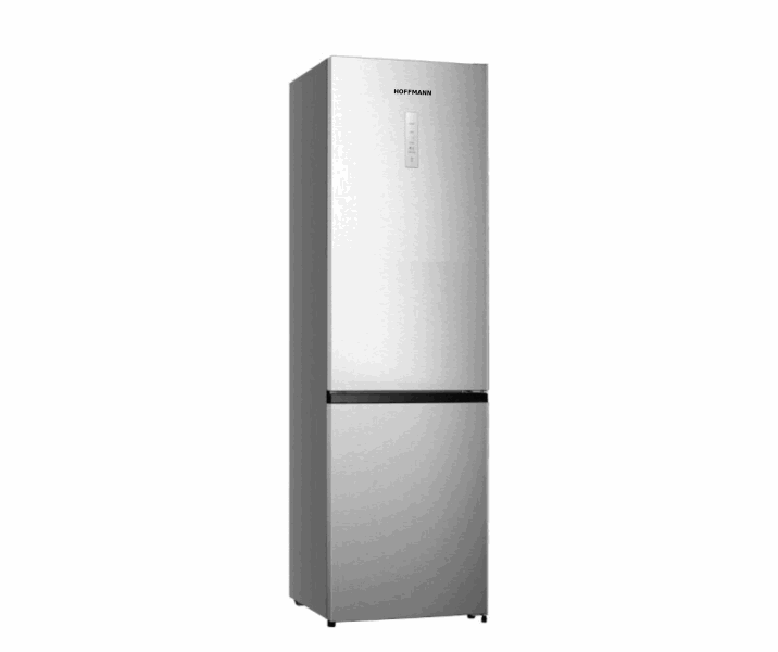 HOFFMANN Холодильник морозильник снизу HR40ND2-INOX