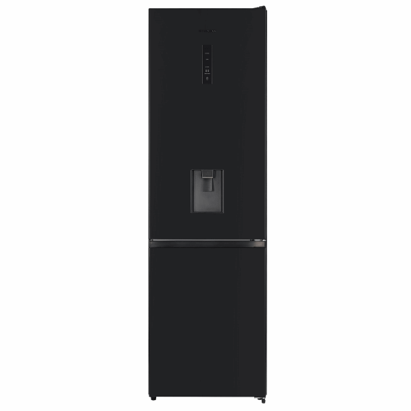HOFFMANN Холодильник морозильник снизу HR44NDWD2-INOX/Black