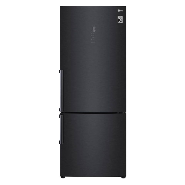 LG Холодильник морозильник снизу GR-B589BQAM