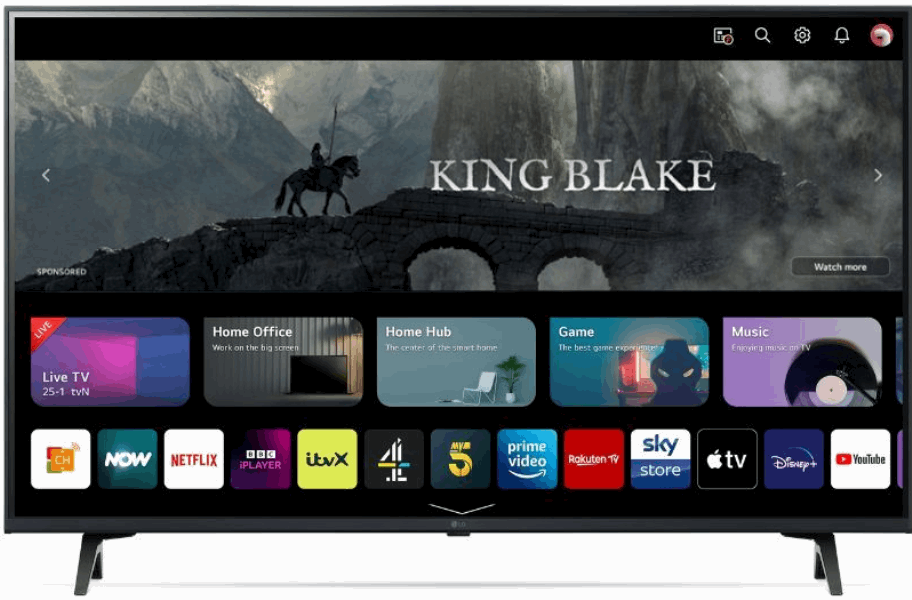 LG UHD (4K) TVs 65UR80006LJ