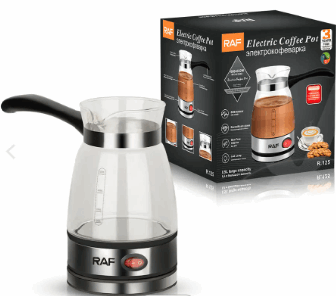 RAF Electric coffee maker R.125 black