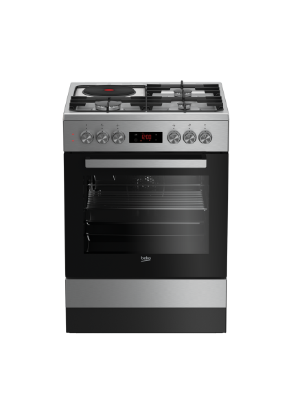 BEKO Cooker gas FSE63330DX
