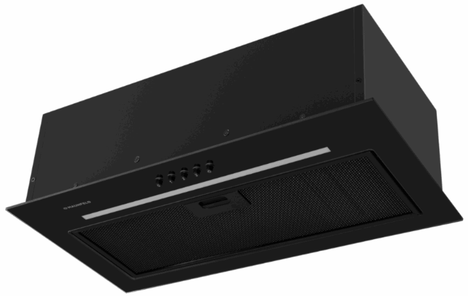 MAUNFELD Встроенная вытяжка Crosby Hardy 1000Push black