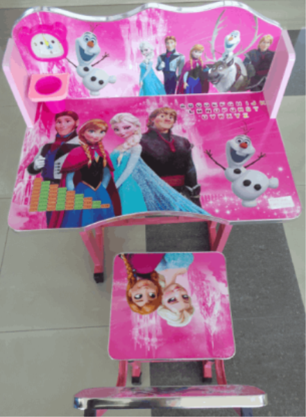 Zhonghong Table&Chair-Baby A509C pink frozen