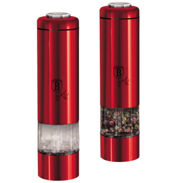 Berlinger Haus Pepper and Salt Grinder set BH7217 Burgundy