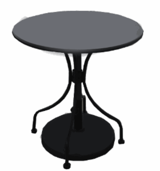 BONITA Круглый стол A609 black