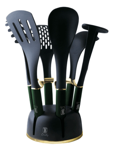 Berlinger Haus Kitchen tool set with holder BH6243