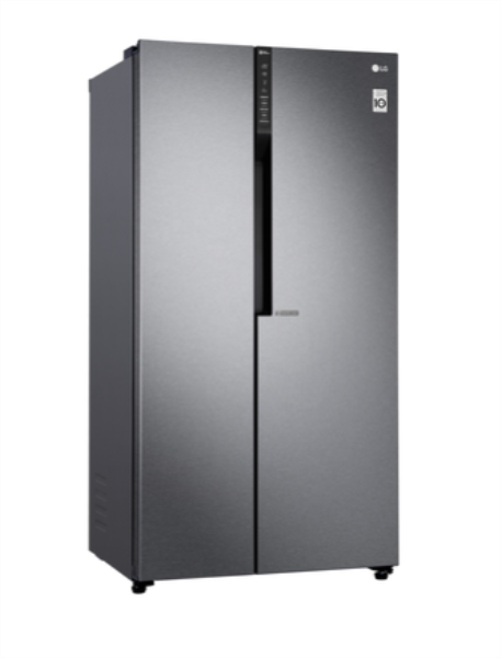 LG Refrigerator doors side by side GRB257KQDV