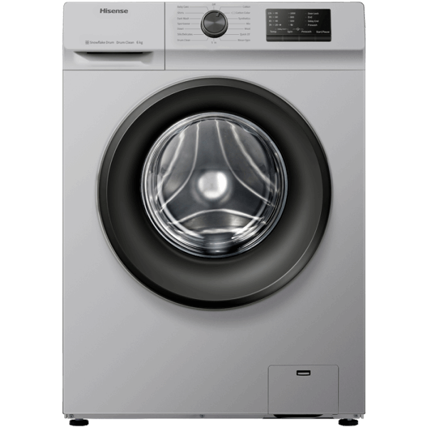 HISENSE W/M AUTO. WFVC6010S (silver)