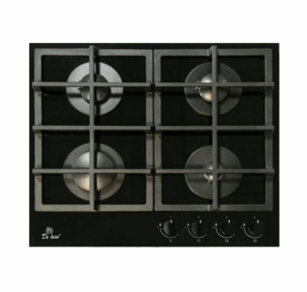 DELUXE Встраиваемая плита GG4-750229F-060 black gl.