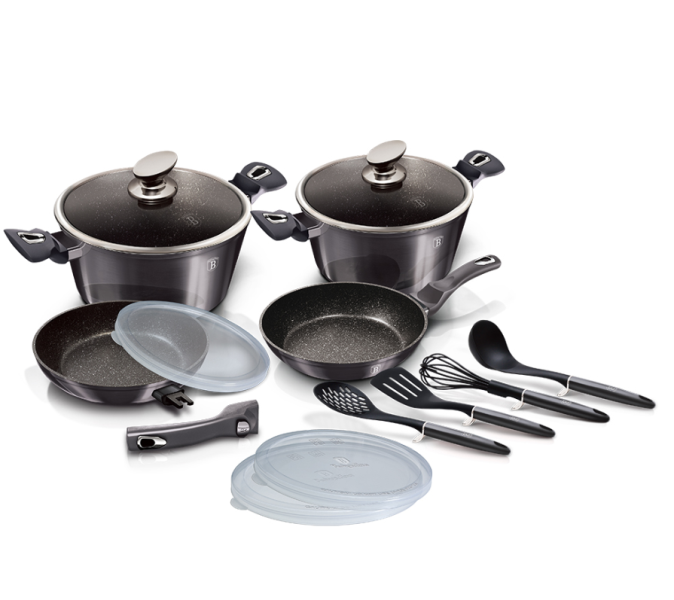 Berlinger Haus Frypan&Casserole set BH7059 (13pcs) Carbon Pro