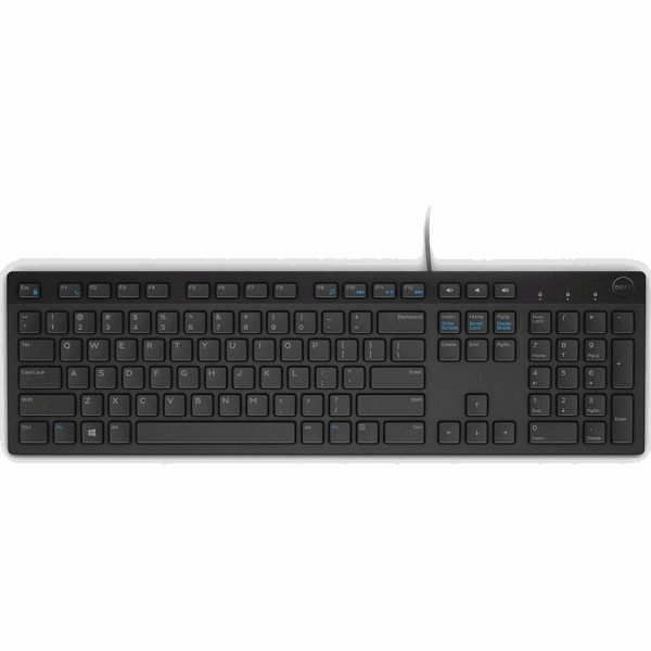 DELL Клавиатура KB216 ENG BLACK 580ADHY
