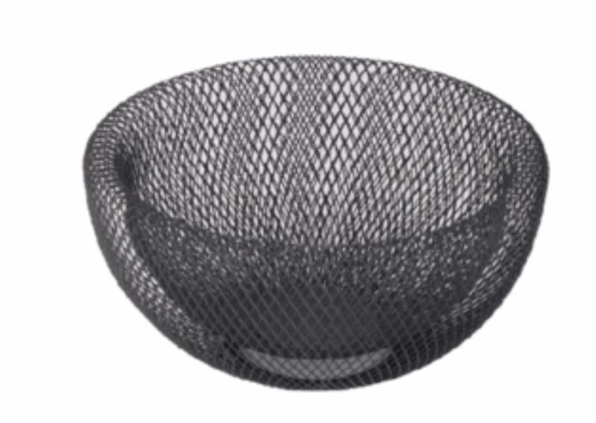 EH Մետաղյա մրգաման 055026 BASKET METAL (25X12CM)