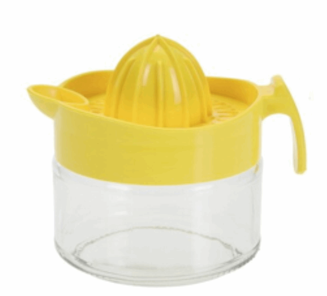 EH Cоковыжимка для цитрусовых фруктов с контейнером 038626 Yellow