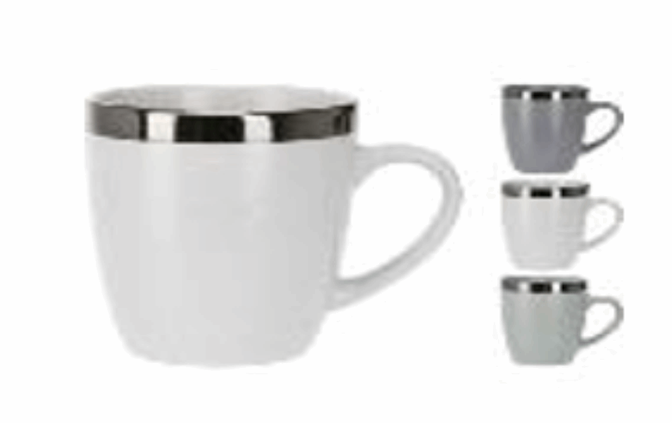 EH кружка с ручкой 046655 (340ml) Green (4pcs)