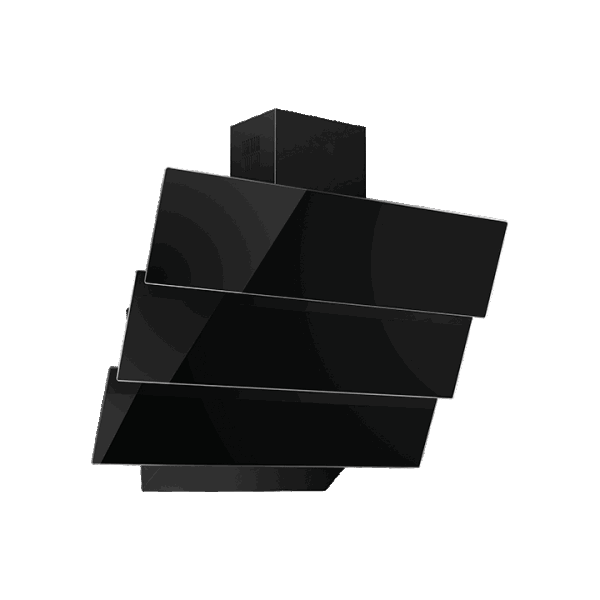 HOFFMANN Вытяжка HH6855 BLACK
